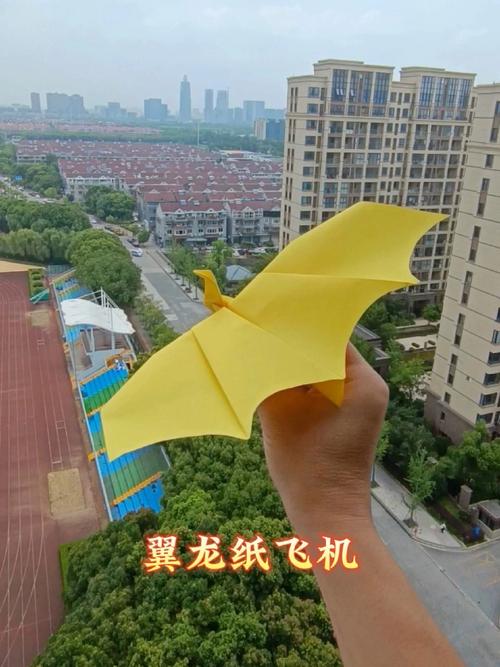 翼龙纸飞机怎么做,飞最远的纸飞机怎么折